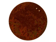 Magneetbord Naga rond 35cm roest