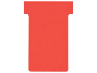 Planbord T-kaart Nobo nr 2 48mm rood - 1