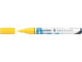 Acrylmarker Schneider Paint-It 310 2mm geel - 3