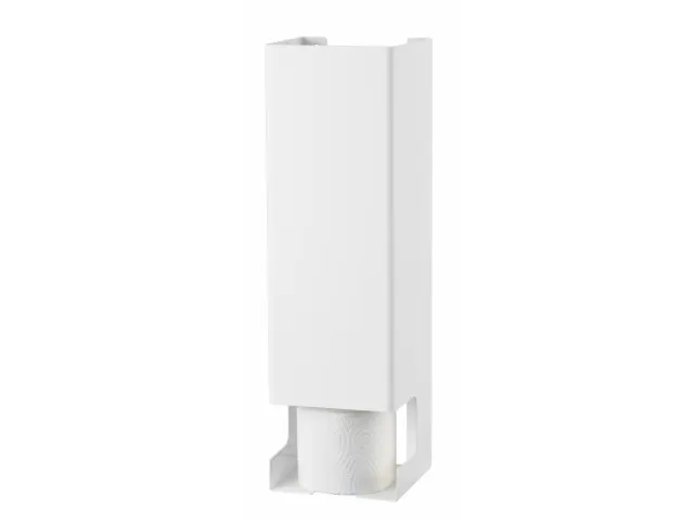 Support réserve 5 rouleaux papier toilette RAC09S Inox Blanc