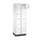 lockerkast,HxBxD 1950x620x500mm,2x6vakken,cil.-slot,sokkel