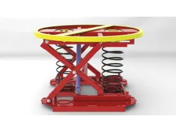 Draaibare Schaarheftafel,Draagverm. 2000Kg,Draaiplatform