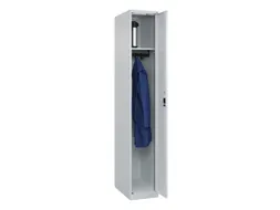 locker,HxBxD 1850x300x500mm,1vak,vak B 300mm,cil.-slot,staand op vloer