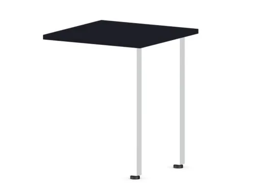 aanbouwtafel,i.h.v.,HxBxD 720-840x600x600mm,CC-zwart