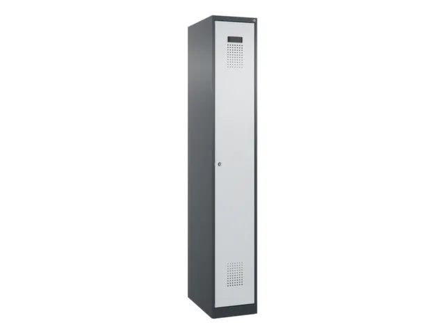 locker voor scheiding van kleding,HxBxD 1850x300x500mm,1vak