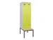 armoire vestiaire avec banc noir et blanc,HxlxP 2120x600x815mm
