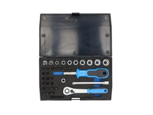 D 20 SME-20 Dopsleutelset 1/4 inch 37-delig UD-IN-IS-PH-PZ-TX
