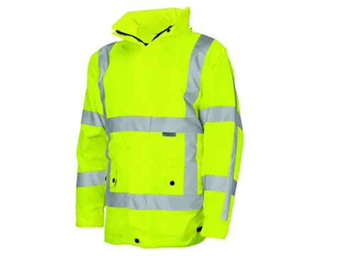 Parka TPG-3001 Jaune fluorescent, Taille 3EL