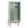 locker met bank,voor scheiding van kleding,HxBxD 2120x800x815mm,2vak
