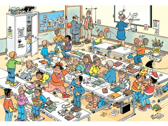 Puzzel Jan van Haasteren Junior Het Klaslokaal 360 stukjes