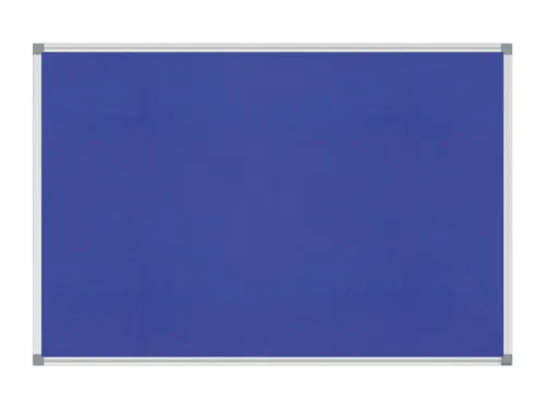 Prikbord MAULstandaard 90x120cm Textiel Blauw