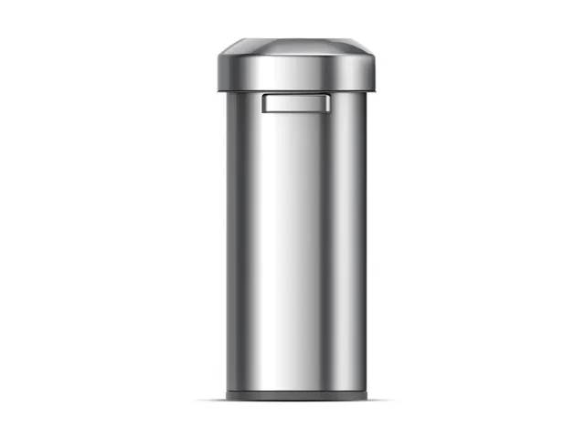 Urban Open Top Afvalbak 60 Liter Mat RVS