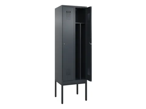 locker voor scheiding van kleding,HxBxD 2120x600x500mm,2vak