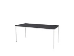 Domino Basic Tafel Vaste Hoogte 180x80 houtprint schaduw wit 4-poots