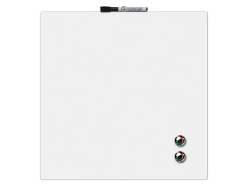 Nobo magnetische droog uitwisbare Mini Whiteboard tegel 36x36cm Wit