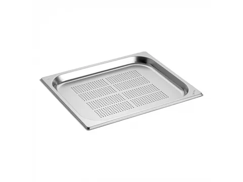 Caterchef Gastronorm schaal RVS geperforeerd 1/2 GN 20mm