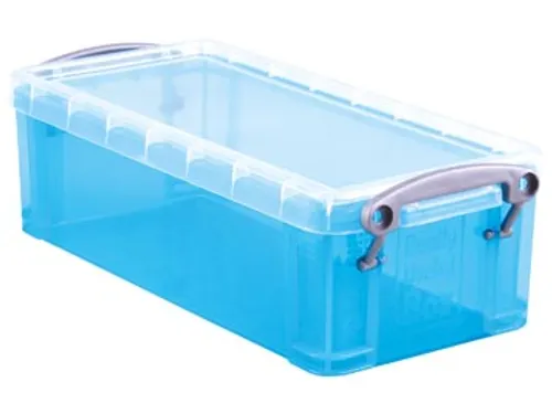 Opbergdoos 0,9 Liter Transparant Aqua