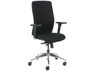 Bureaustoel Euroseats Milano synchroom zwart - 3