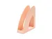 Porte-revues HAN Re-LOOP A4/C4 100% matériau recyclé orange pastel