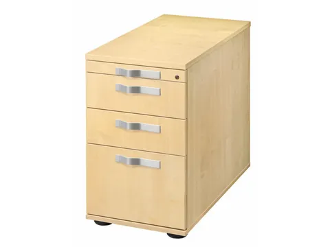 stationaire ladeblokken,HxBxD 720-760x428x800mm,2lade(n),stanggreep