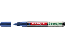 Paintmarker edding 51 EcoLine op waterbasis 1-2mm blauw
