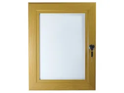 Posterlijst Seco A4 Perspex licht hout afsluitbaar