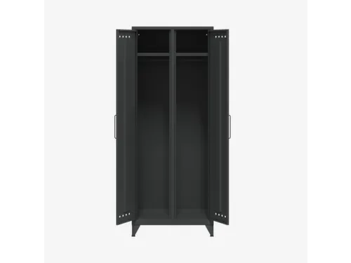 kleding-/wasgoedkast,HxBxD 1800x700x510mm,scheidingswand,4voeten