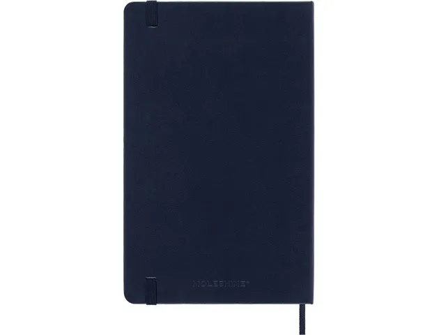 Notitieboek Moleskine large 130X210mm lijn hard cover sapphire blue