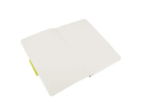 Notitieboek Moleskine large 130x210mm blanco soft cover zwart