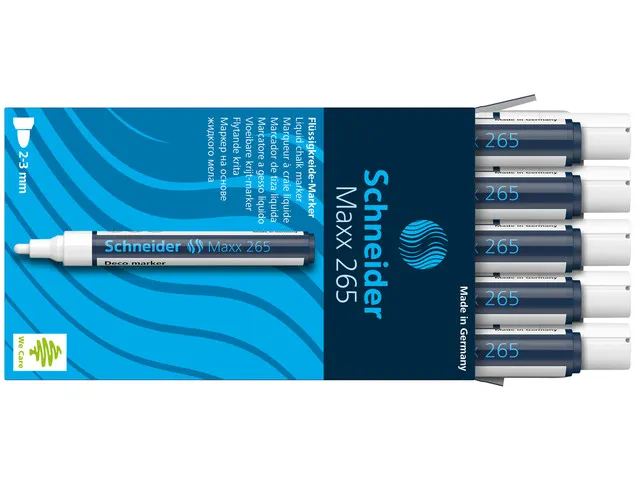 Krijtmarker Schneider Maxx 265 wit