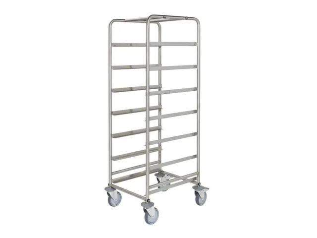 verzamelwagen,draagverm. 150kg,7etage(s),open,laadvl. LxB 510x410mm