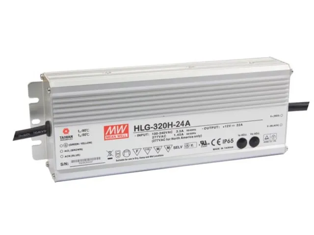 Schakelende Voeding - 1 Uitgang - 320 W - 24 V
