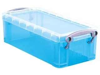 Opbergdoos 0,9 Liter Transparant Aqua - 1