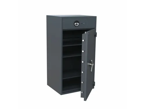 Salvus Tivoli 4 Afstortkluis elektronisch slot 124x65x55cm Grafietgrys