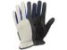 Handschoen Tegera 5114, Maat 8 Polyester Blauw Zwart