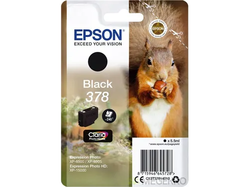 Inktcartridge Epson 378 T3781 zwart