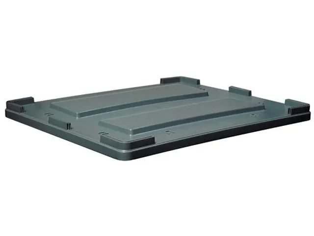 stapeldeksel,PE,v. container met grote capaciteit,BxD 1200x1000mm