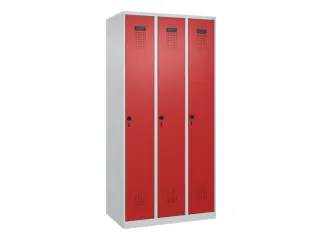 locker voor scheiding van kleding,HxBxD 1850x900x500mm,3vak - 2