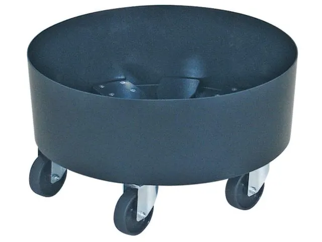 Support Roulant P. Cuve Ronde 35-100 L Plastique Force 100 Kg