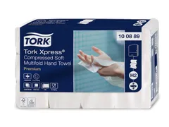 Tork 100889 Xpress H2 Multifold Z Handdoek Premium 2-laags 12x225 stuk