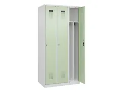 locker voor scheiding van kleding,HxBxD 1850x900x500mm,3vak