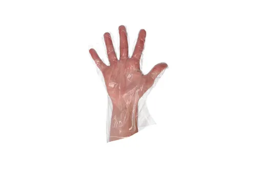 Pe Handschoenen Transparant Glad 30cm 25my 50x100 Stuks