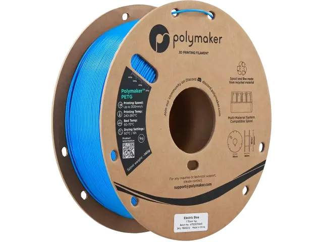 PETG 1,75mm ELECTRIC BLUE 1kg