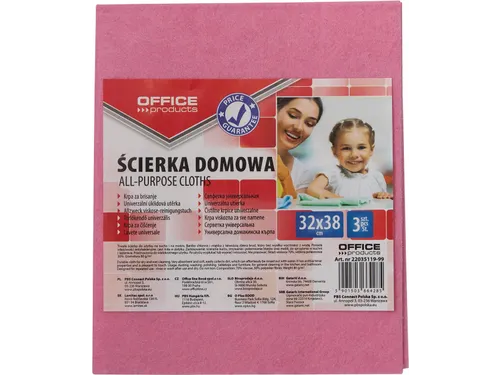Office Products Huishouddoekjes 32x38cm 3 Stuks Assorti
