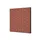 Wanddecoratie Textiel Set 40x40cm Hexagon Roest bruin