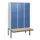 Dubbeldekse dekenkist,HxBxD 1950x1200x815mm,3x2vak.,vak B 400mm