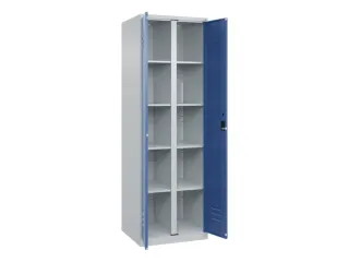 wasgoedverdeelkast,HxBxD 1850x600x500mm,vak B 300mm,cilinderslot - 2
