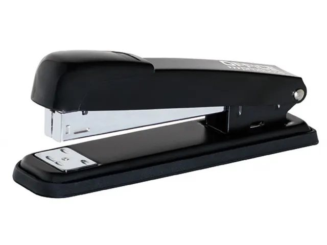 Nietmachine metaal nietjes nr. 24/6 26/6 23/6 24/8 40 vel 90mm zwart