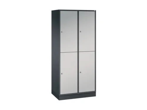 grootvolume garderobekast,HxBxD 1950x820x500mm,2x2vak.,vak B 360mm