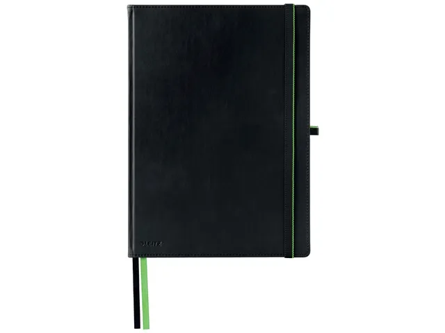 Cahier Leitz Complete couverture rigide A4 ligné noir